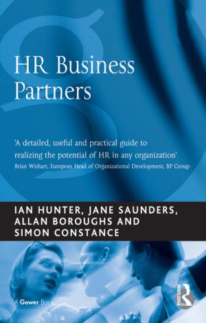 Cover of the book HR Business Partners by John L. Daly
