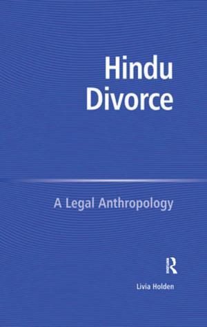 Cover of the book Hindu Divorce by Jeffrey L. Binder, Ephi J. Betan