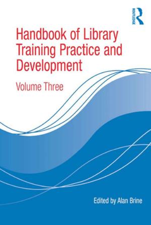 Cover of the book Handbook of Library Training Practice and Development by Tasos Zembylas, Martin Niederauer