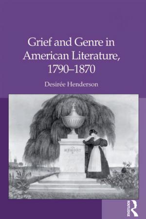 Cover of the book Grief and Genre in American Literature, 1790-1870 by Royce Hanson, Julius Margolis, Melvin R. Levin, William Letwin