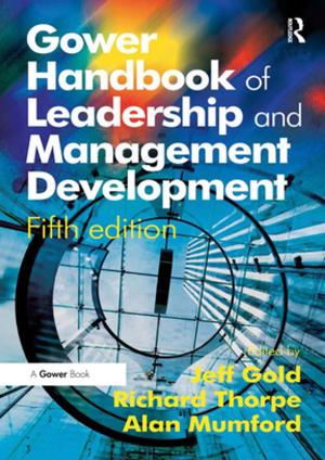 Book cover of Gower Handbook of Leadership and Management Development