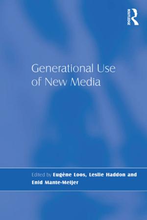 Cover of the book Generational Use of New Media by Nan Van Den Bergh