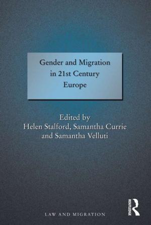Cover of the book Gender and Migration in 21st Century Europe by John Halliday