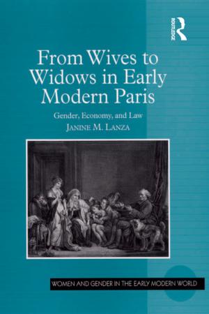 Cover of the book From Wives to Widows in Early Modern Paris by Ranald M. Findlay