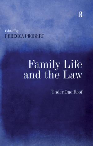 Cover of the book Family Life and the Law by Anthony O'Connor