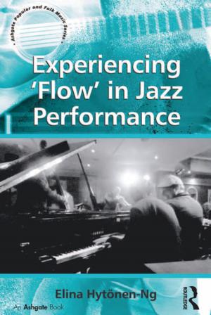 Book cover of Experiencing 'Flow' in Jazz Performance