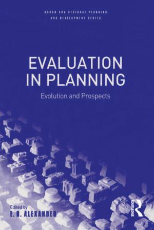 Cover of the book Evaluation in Planning by Neri Karra