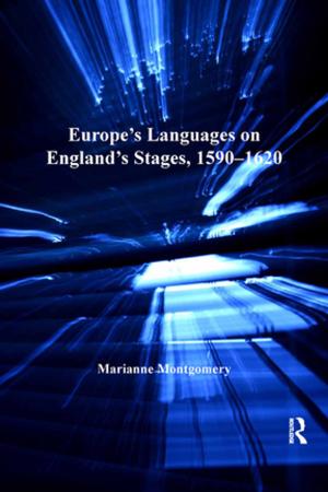 bigCover of the book Europe's Languages on England's Stages, 1590–1620 by 