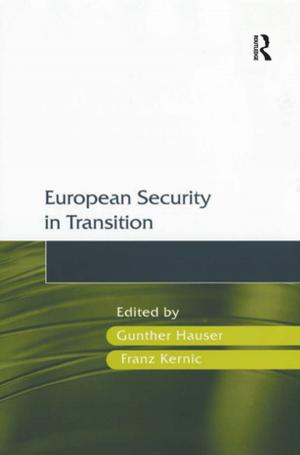 Cover of the book European Security in Transition by I. Katz