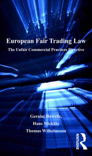 Book cover of European Fair Trading Law