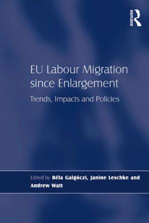 Cover of the book EU Labour Migration since Enlargement by Chen Yu, Fang Wei, Liqing Li, Paul Morrissey, Nie Chen