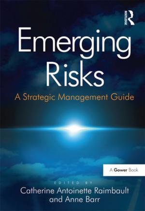 Cover of the book Emerging Risks by Arthur K. Ellis, David Denton