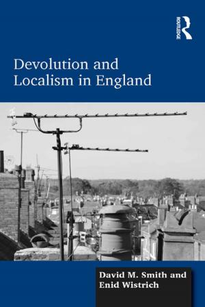 Cover of the book Devolution and Localism in England by Richard Hudson