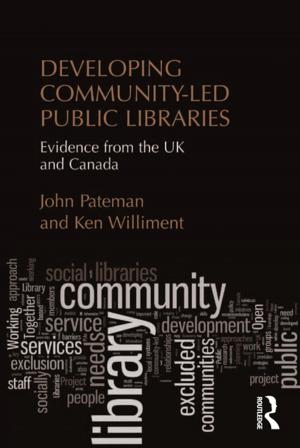 Book cover of Developing Community-Led Public Libraries
