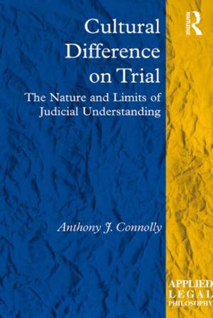 Cover of the book Cultural Difference on Trial by Tom Vickers
