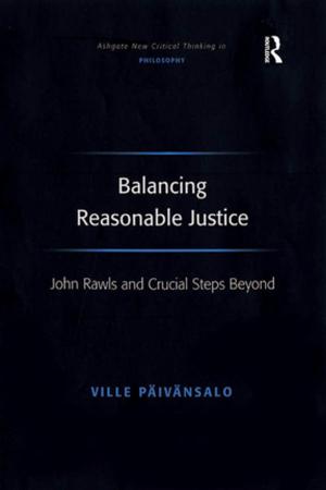 Cover of the book Balancing Reasonable Justice by Robert Parkin