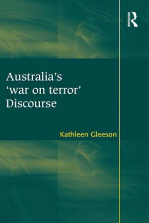 Cover of the book Australia's 'war on terror' Discourse by Kerrie Foxwell-Norton