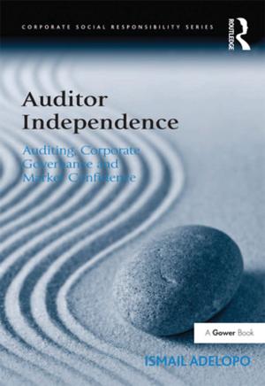 Cover of the book Auditor Independence by Amelia P. Hutchinson, Janet Lloyd, Cristina Sousa