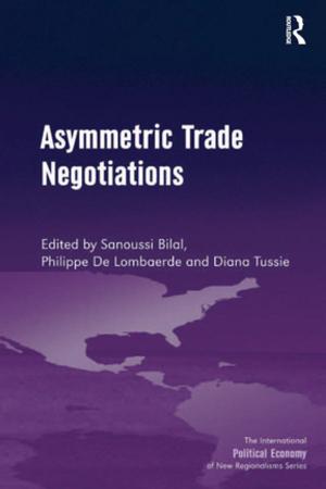 Book cover of Asymmetric Trade Negotiations