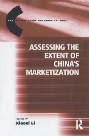 Cover of the book Assessing the Extent of China's Marketization by 