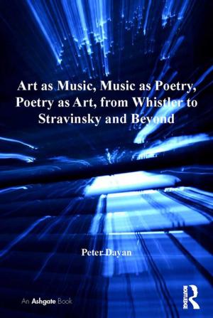 Cover of the book Art as Music, Music as Poetry, Poetry as Art, from Whistler to Stravinsky and Beyond by Karen J. Maroda