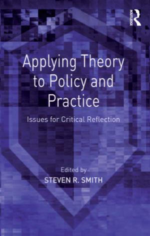 Cover of the book Applying Theory to Policy and Practice by Kay Milton