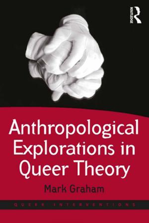 Cover of the book Anthropological Explorations in Queer Theory by Anthony F. Mangieri