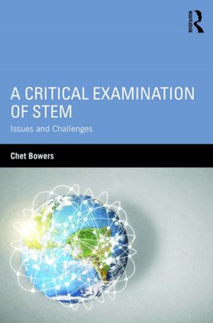 Cover of the book A Critical Examination of STEM by Alice Bradbury