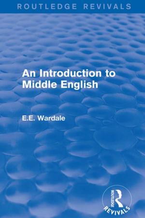 Cover of the book An Introduction to Middle English by Robert L. Davison
