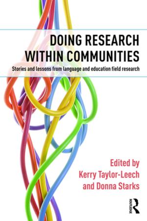 Cover of the book Doing Research within Communities by Robert F. Hicks, PhD.