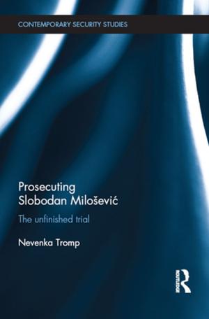 Cover of Prosecuting Slobodan Milošević