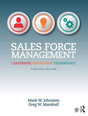 Book cover of Sales Force Management