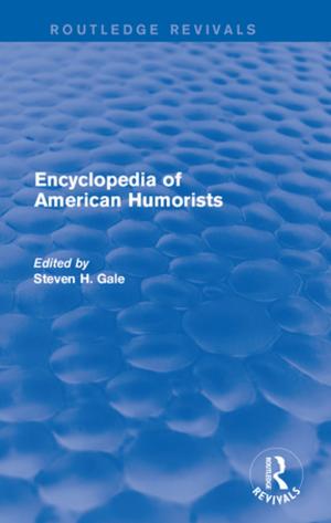 Cover of the book Encyclopedia of American Humorists by John Barton