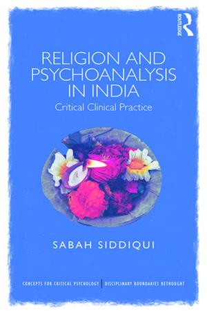 Cover of the book Religion and Psychoanalysis in India by 