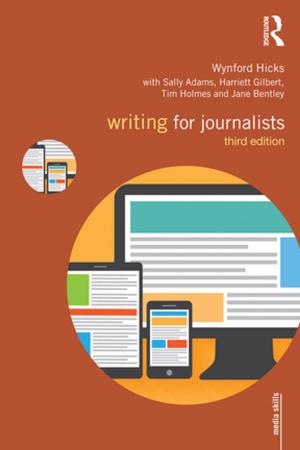 Book cover of Writing for Journalists