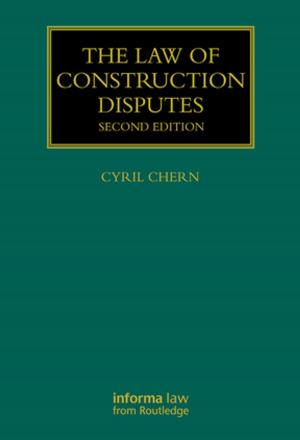 Cover of the book The Law of Construction Disputes by Thomas S. C. Farrell