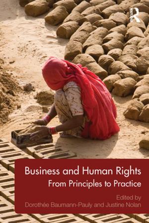 Cover of the book Business and Human Rights by Mario Klarer