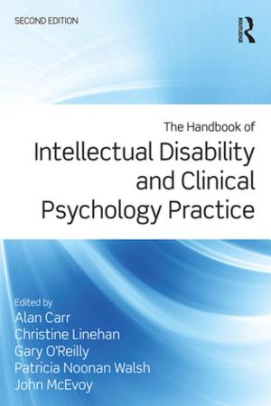Cover of the book The Handbook of Intellectual Disability and Clinical Psychology Practice by 