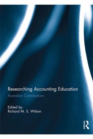 Cover of the book Researching Accounting Education by John R. Anderson