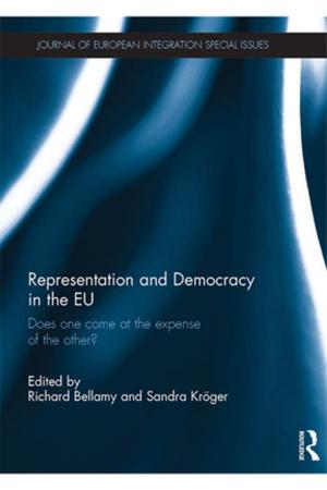 Cover of the book Representation and Democracy in the EU by Atko Viru