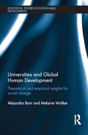 Cover of the book Universities and Global Human Development by Blake Paxton