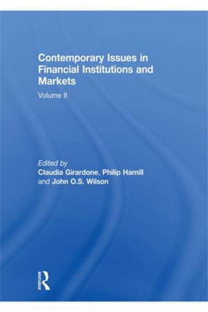 Cover of the book Contemporary Issues in Financial Institutions and Markets by E.G.S. Evans