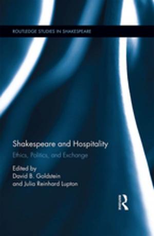 Cover of the book Shakespeare and Hospitality by Anna S. Vlasova, Natalia M. Udalova