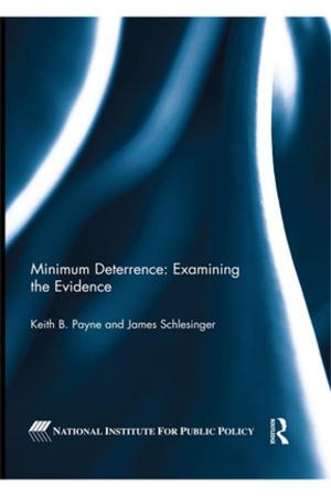 Cover of the book Minimum Deterrence: Examining the Evidence by Helmut Huehn