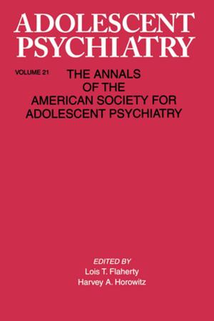 Cover of Adolescent Psychiatry, V. 21