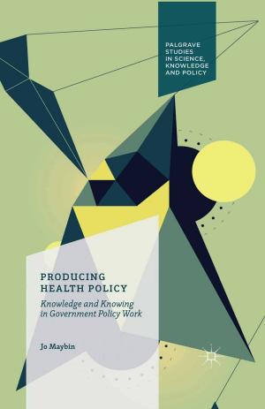 Cover of the book Producing Health Policy by Mette Rudvin, Elena Tomassini