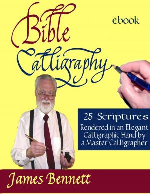Cover of the book Bible Calligraphy - 25 Scriptures by Brittany Weddle