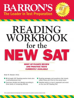 Book cover of Barron's Reading Workbook for the NEW SAT