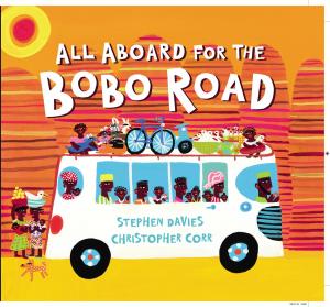 Cover of All Aboard for the Bobo Road by Stephen Davies, Andersen Press Ltd