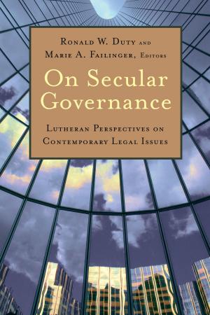 Cover of the book On Secular Governance by George R. Hunsberger